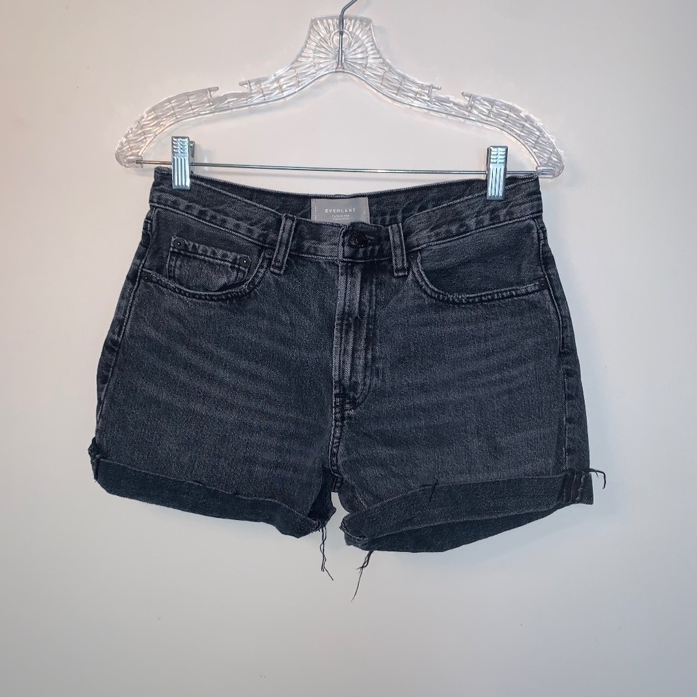 Everlane The Denim Short Organic Cotton Grey 26